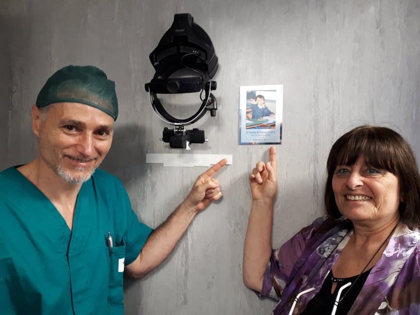 Comunicato 11 Settembre 2019: Consegnato Oftalmoscopio senza fili ad Oculistica (S.M. Goretti di Latina)