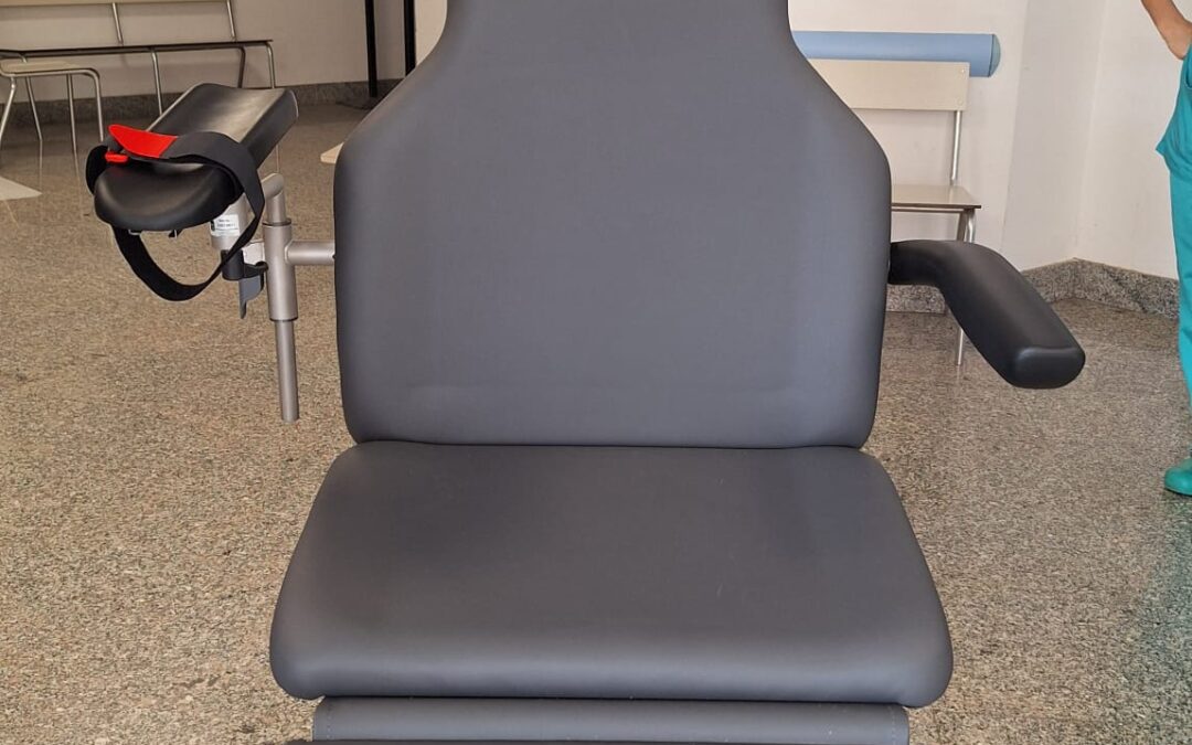 Donazione poltrona letto per Sala operatoria Oculistica