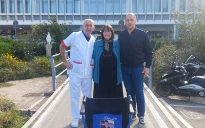 Donazione sedia a rotelle per Poliambulatorio Piastra C Ospedale Santa Maria Goretti di Latina